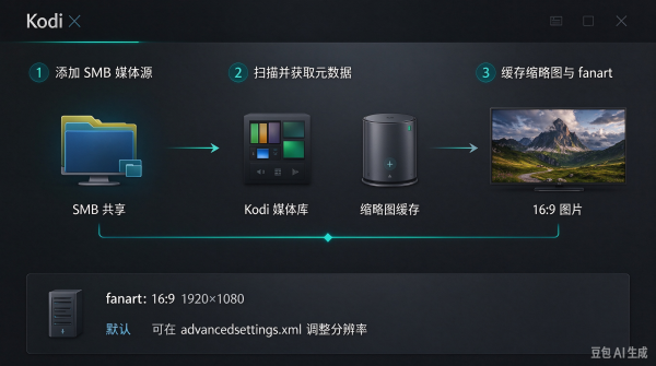 Kodi/XBMC播放smb共享视频缓冲问题解决办法