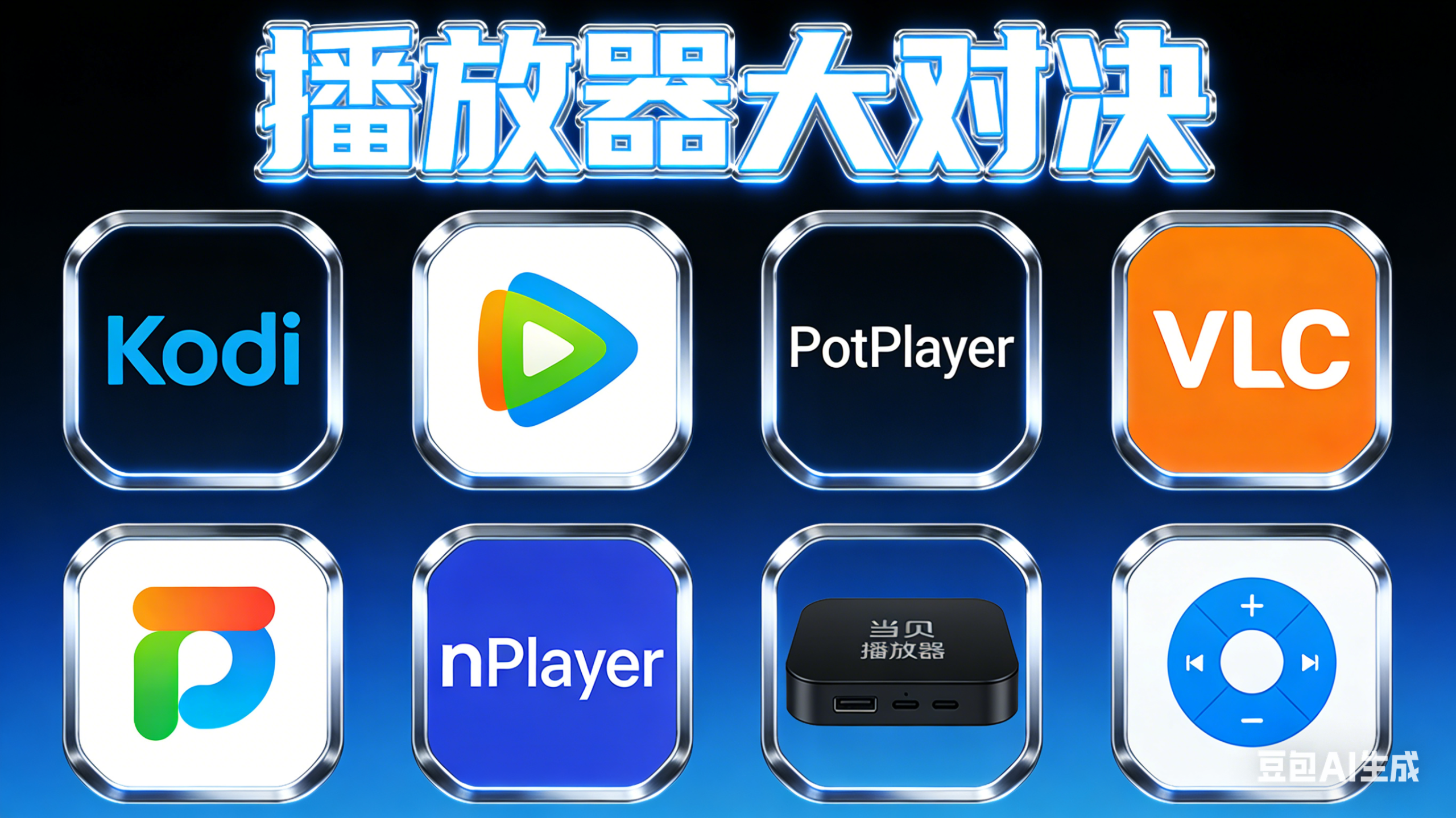 Kodi与流行视频播放器大对决，谁才是你的菜？缩略图