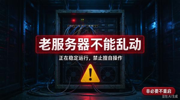 老服务器不能乱动
